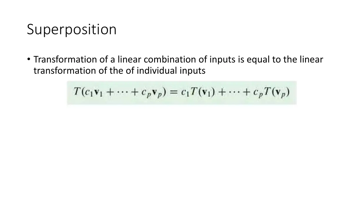 Slide 13: Superposition