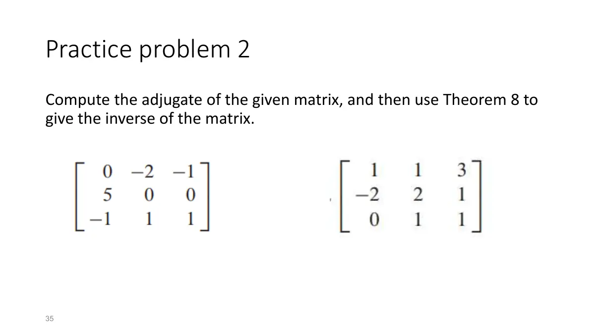 Slide 7: Practice problem 2