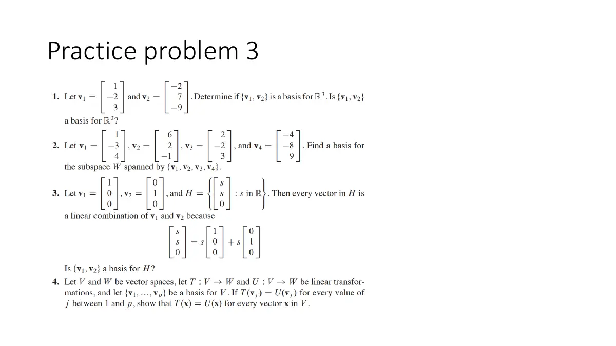 Slide 29: Practice problem 3