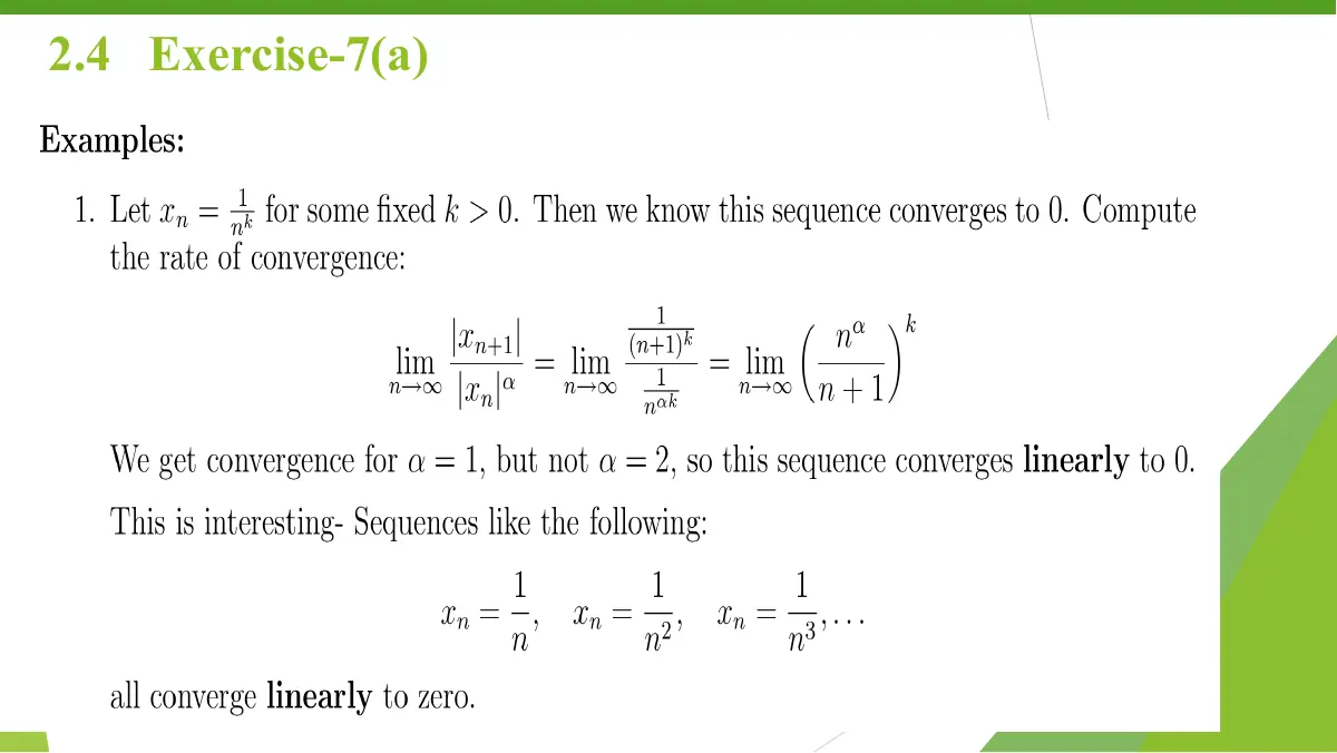 Slide 8: 2.4 Exercise-7(a)