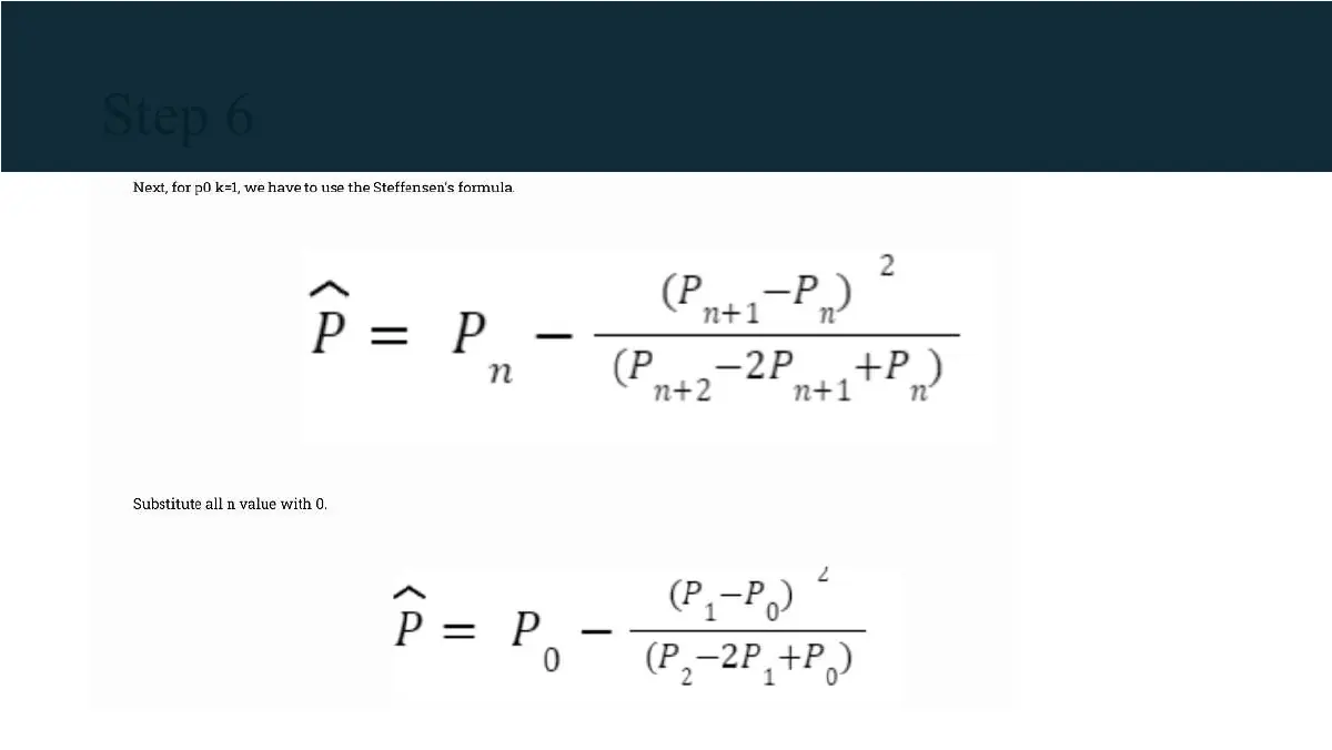 Slide 15: Step 6