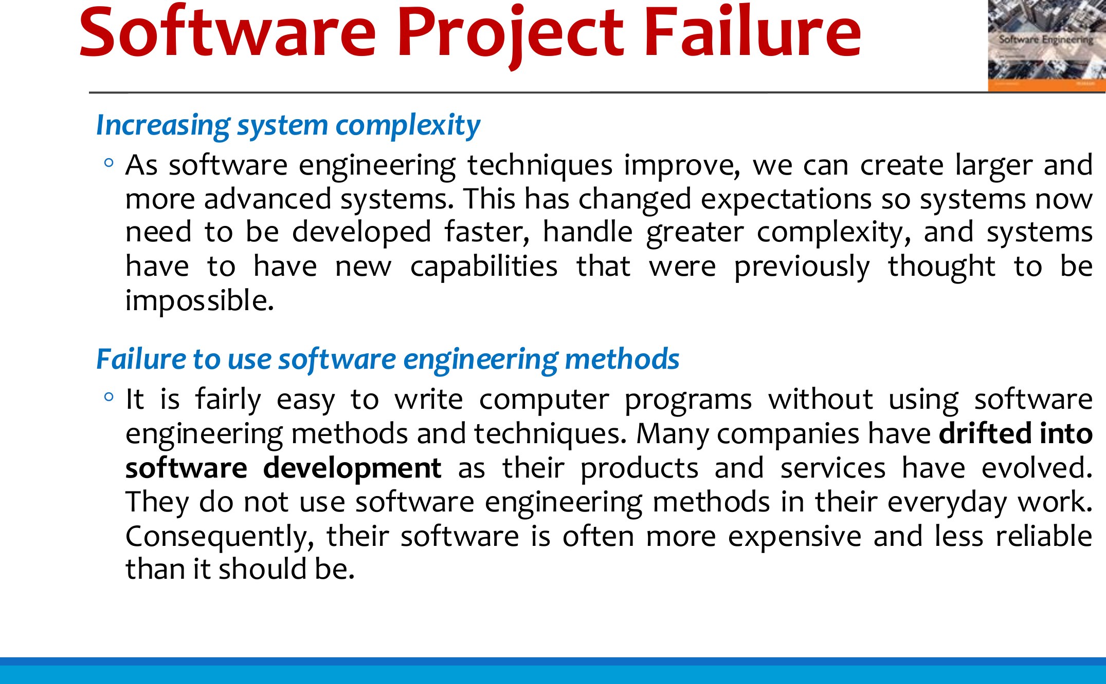Software Project Failure