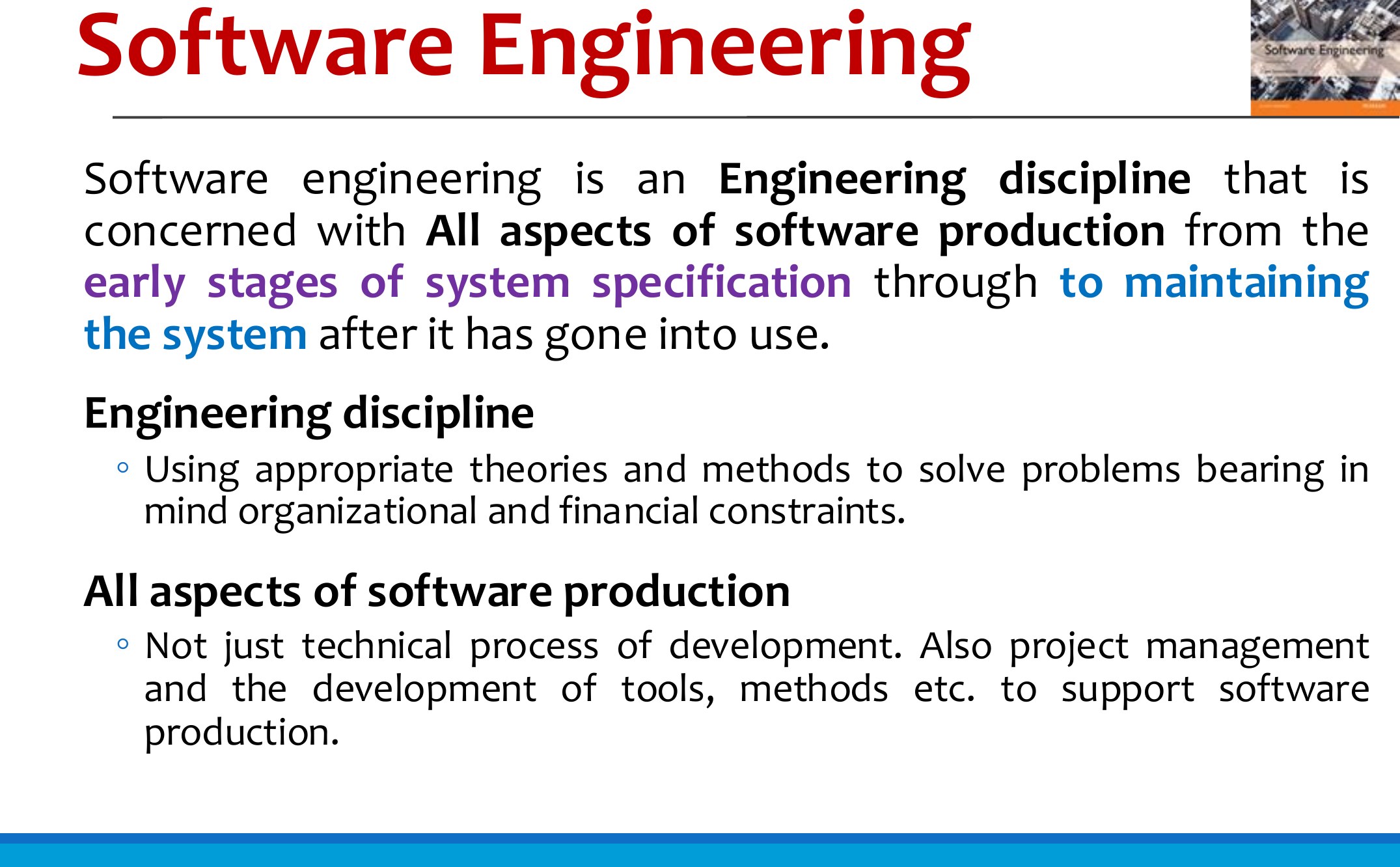 Software Engineering