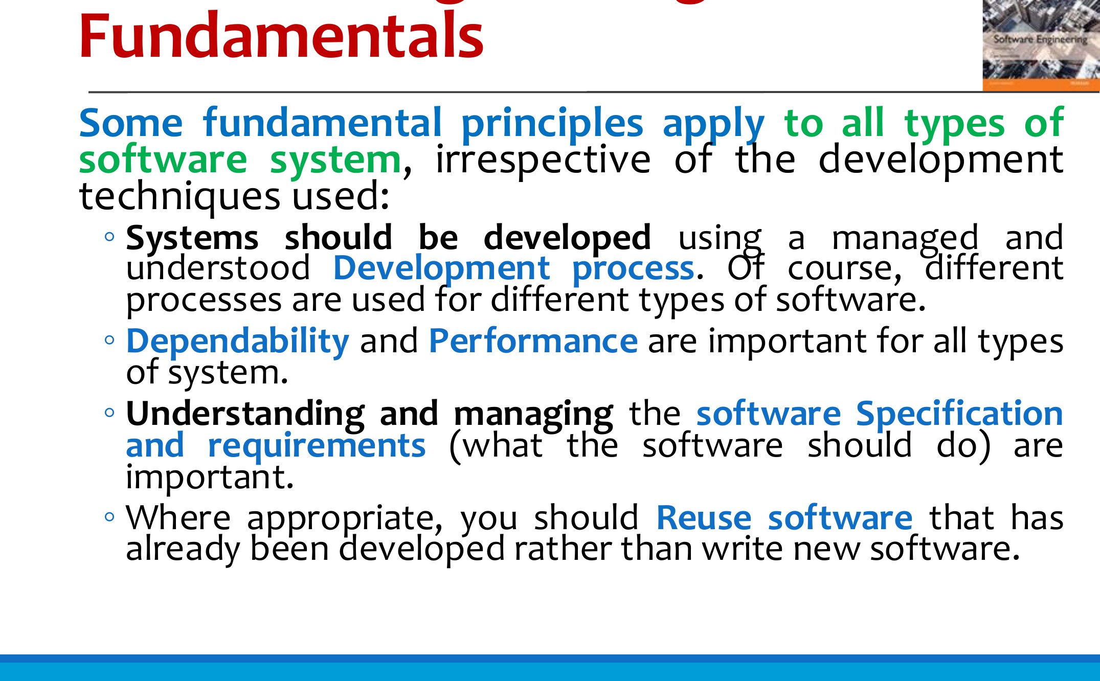 Software Engineering Fundamentals