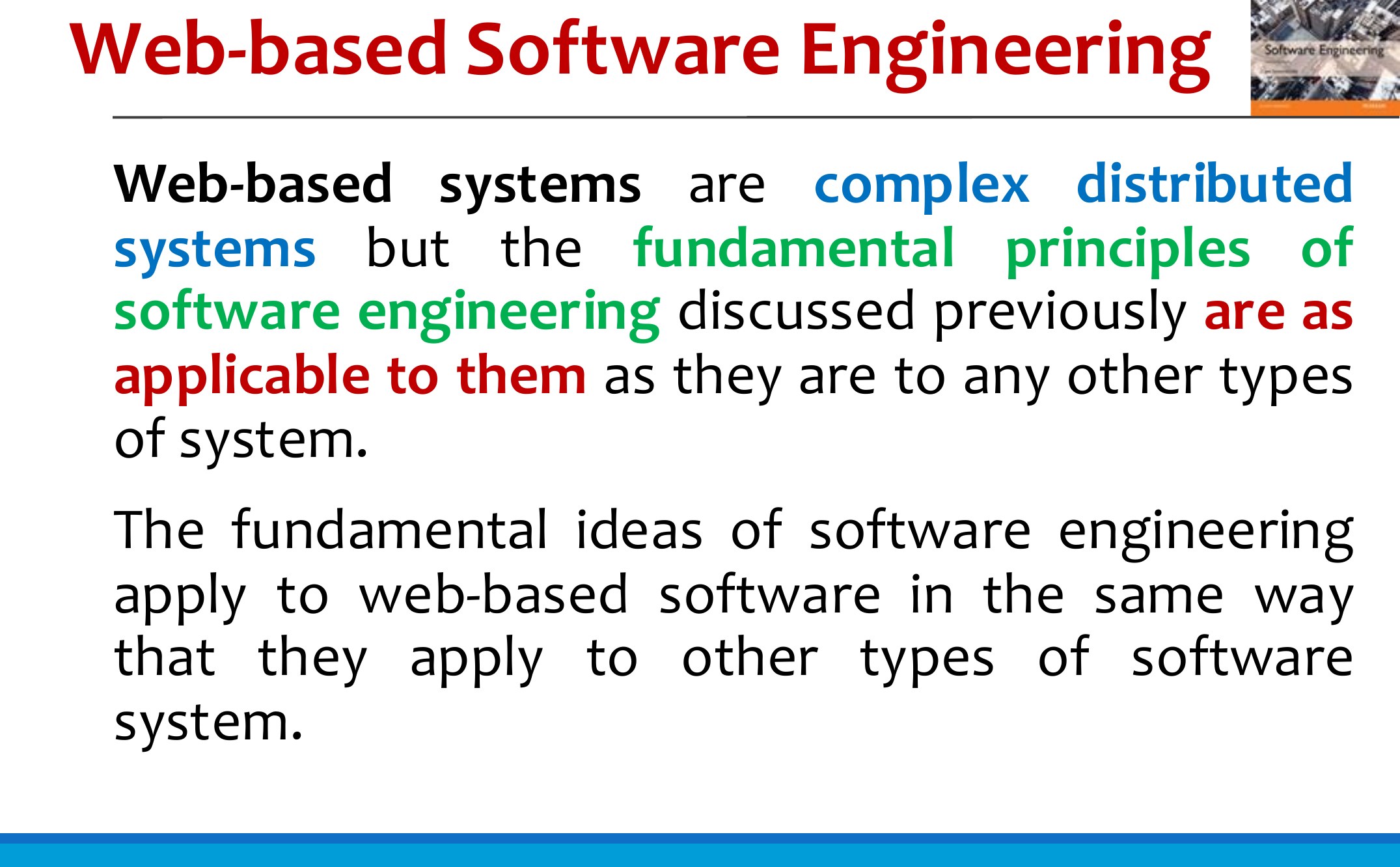Web-based Software Engineering