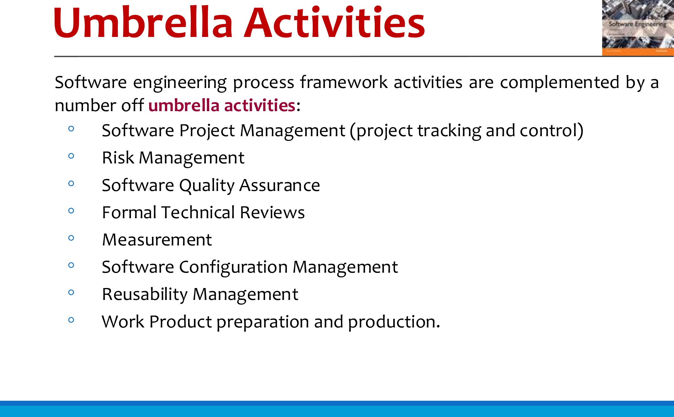Umbrella Activities