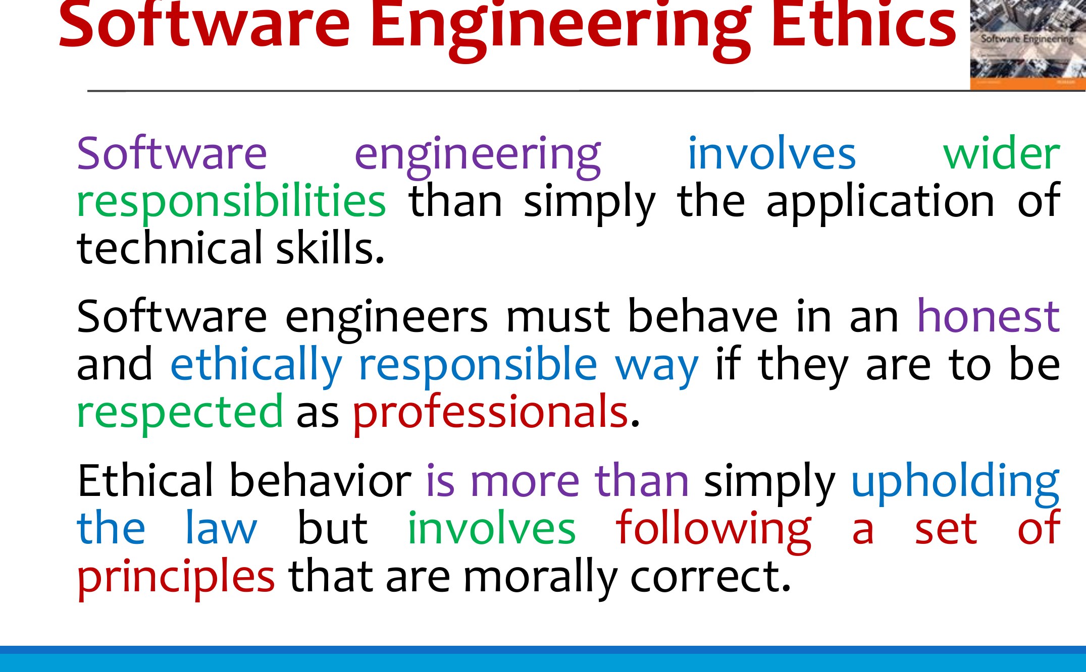 Software Engineering Ethics