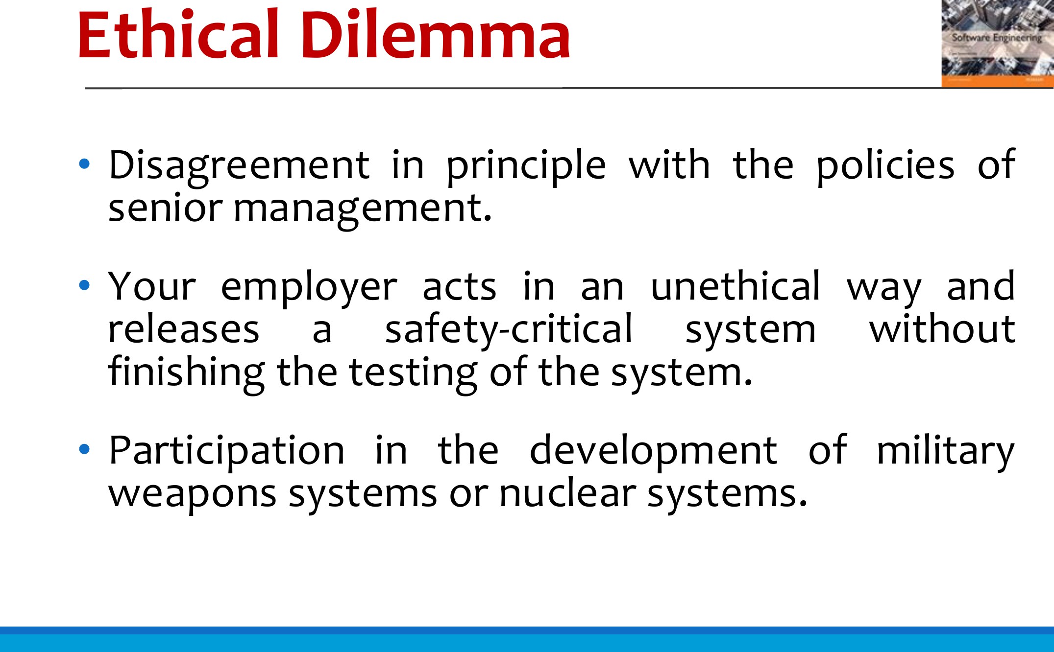 Ethical Dilemma