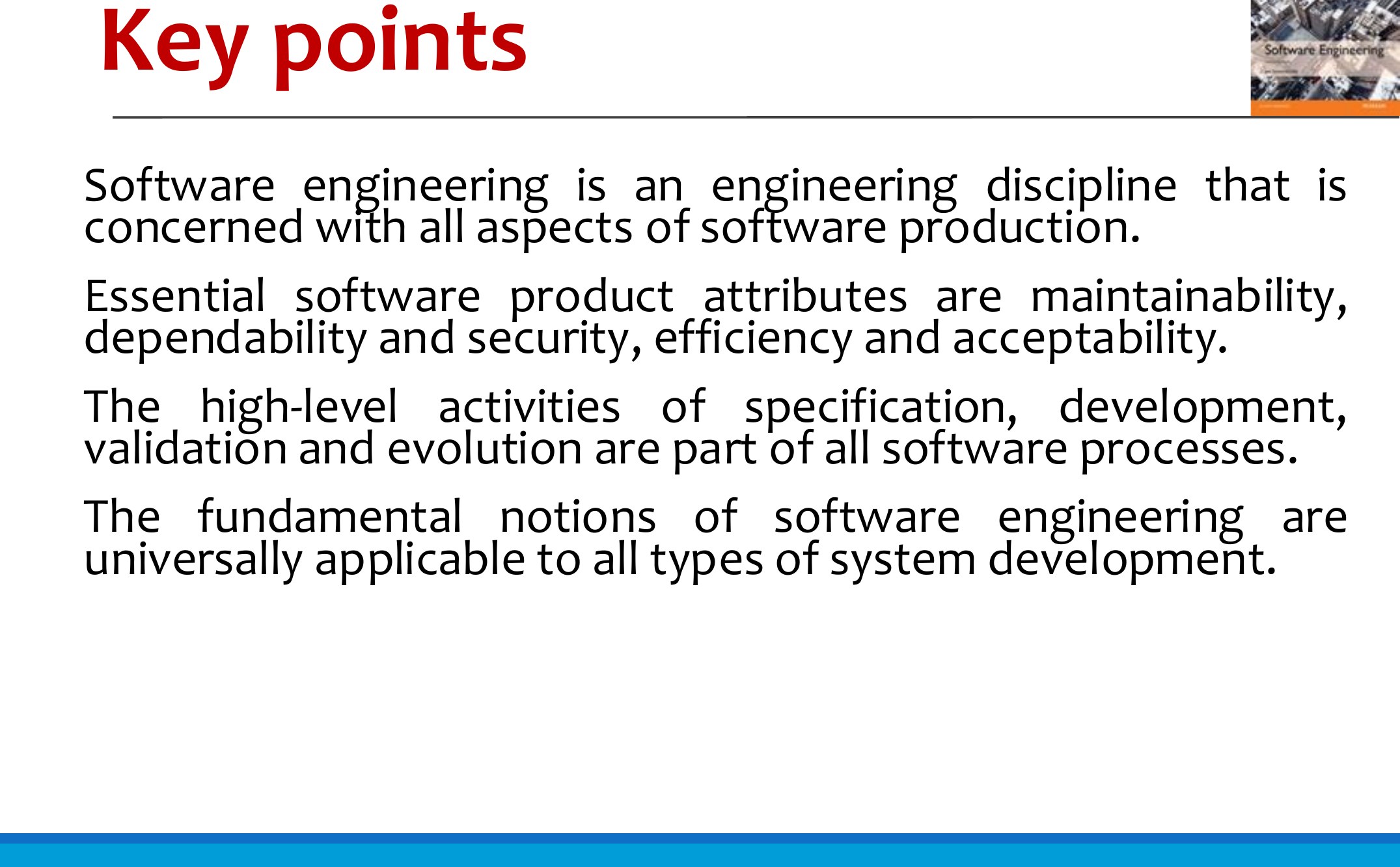 Key points