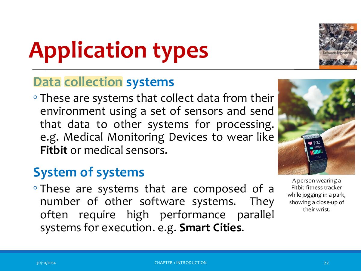 Slide 22: Application types