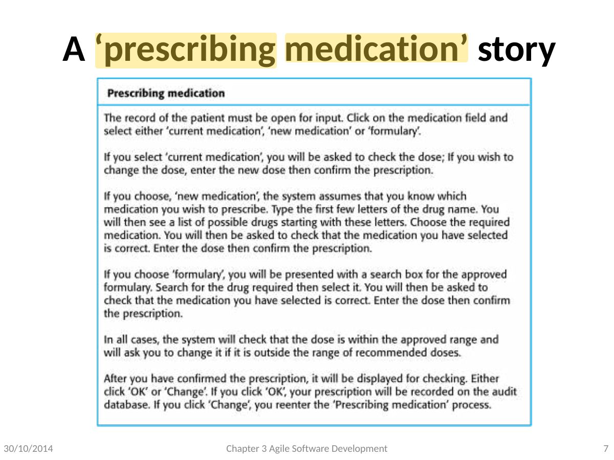 Slide 7: A ‘prescribing medication’ story