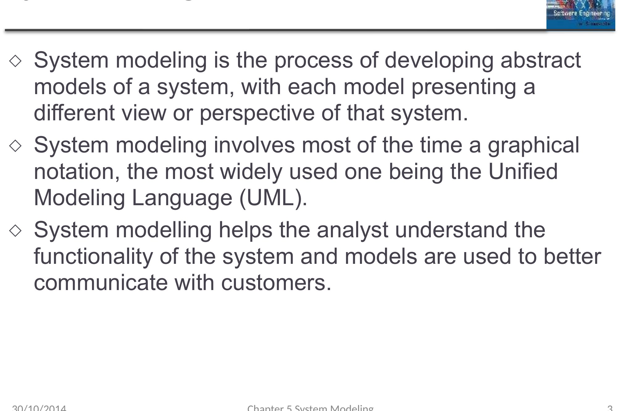 System modeling