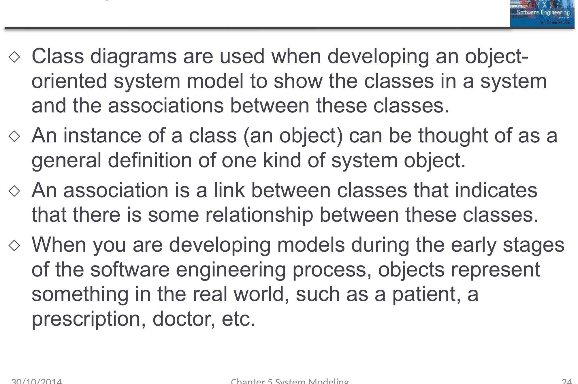 Class diagrams