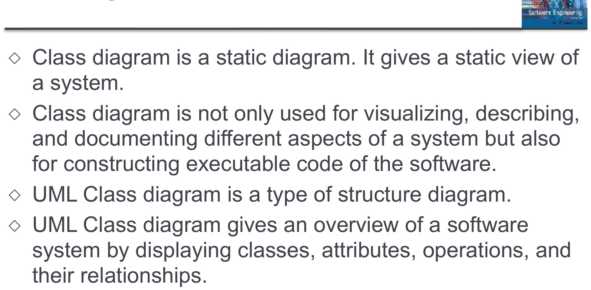 Class Diagram