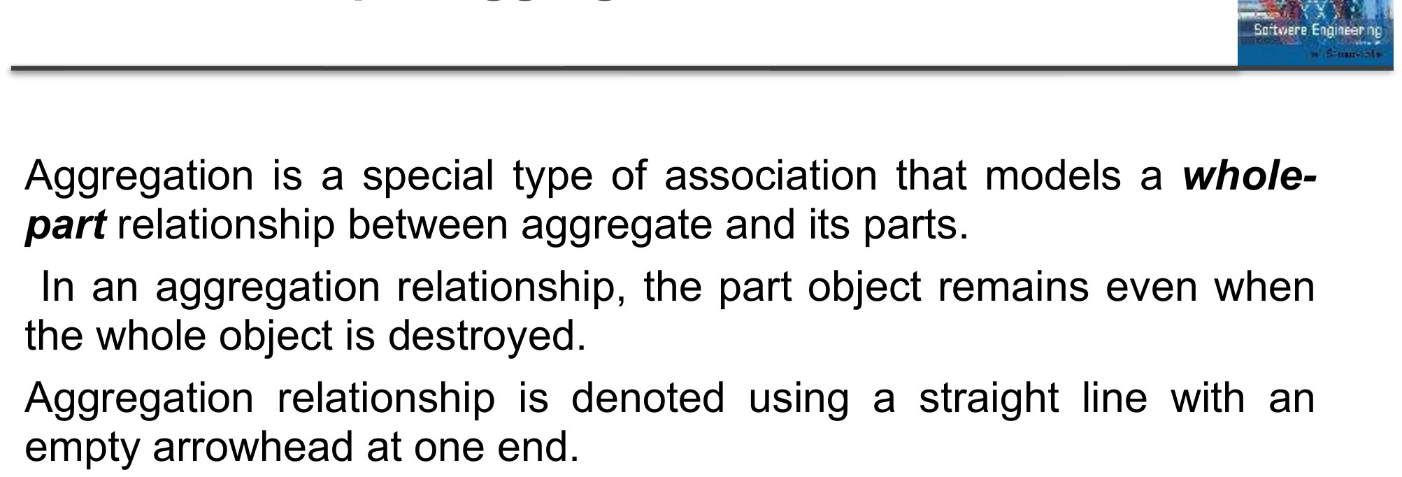 3. Relationships- Aggregation