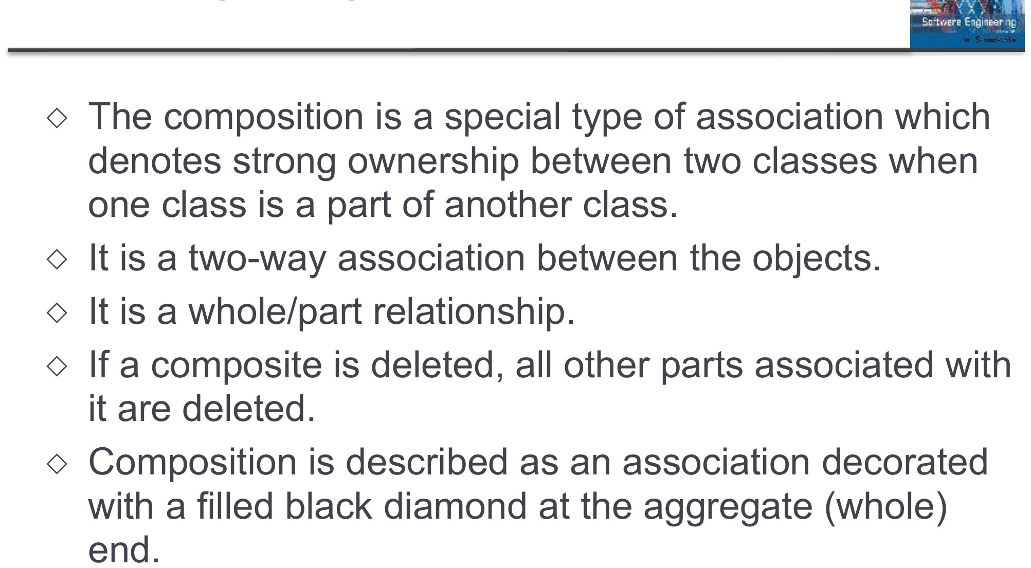 Relationship- Composition