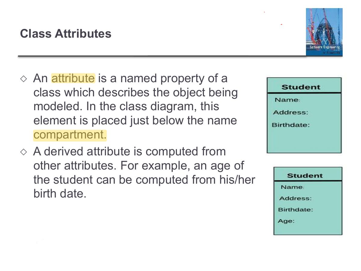 Slide 69: Class Attributes