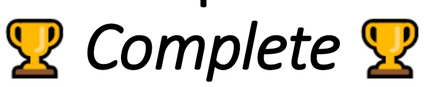Characteristics of Requirements Collections Complete