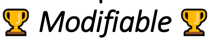 Characteristics of Requirements Collections Modifiable
