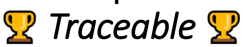 Characteristics of Requirements Collections Traceable
