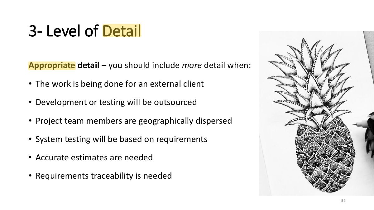 Slide 31: 3- Level of Detail