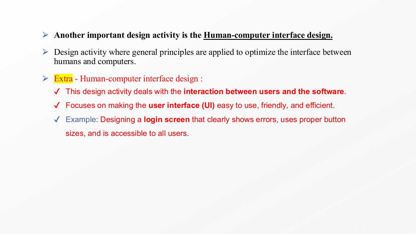 Slide 34: Human-Computer Interface Design