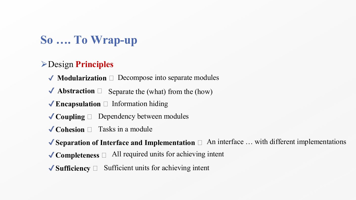Slide 65: So …. To Wrap-up