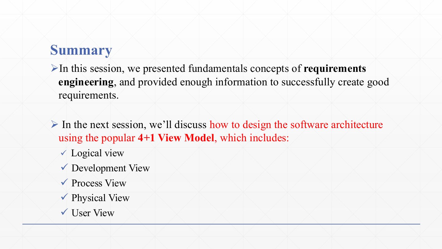 Slide 19: Summary