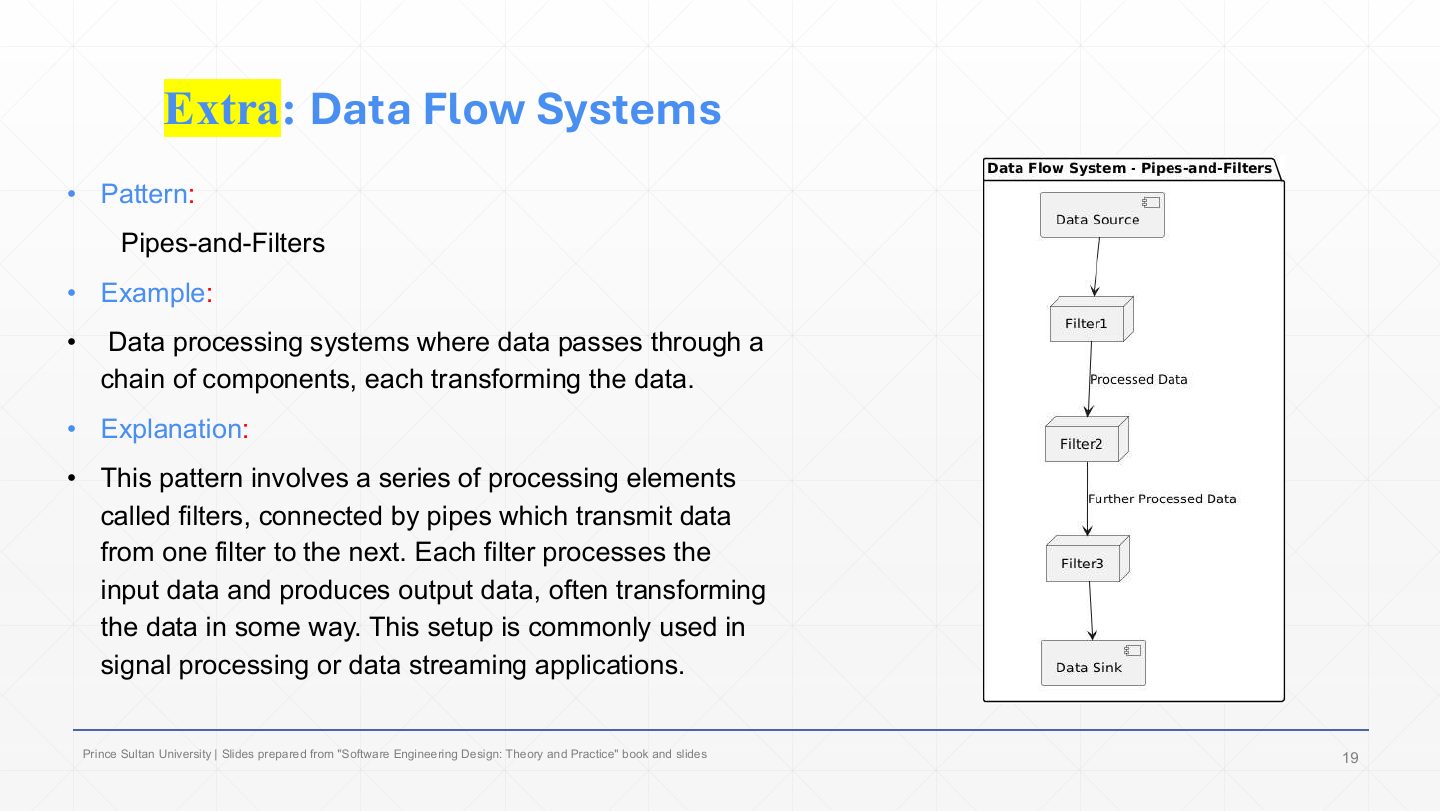 Slide 19: Extra: Data Flow Systems
