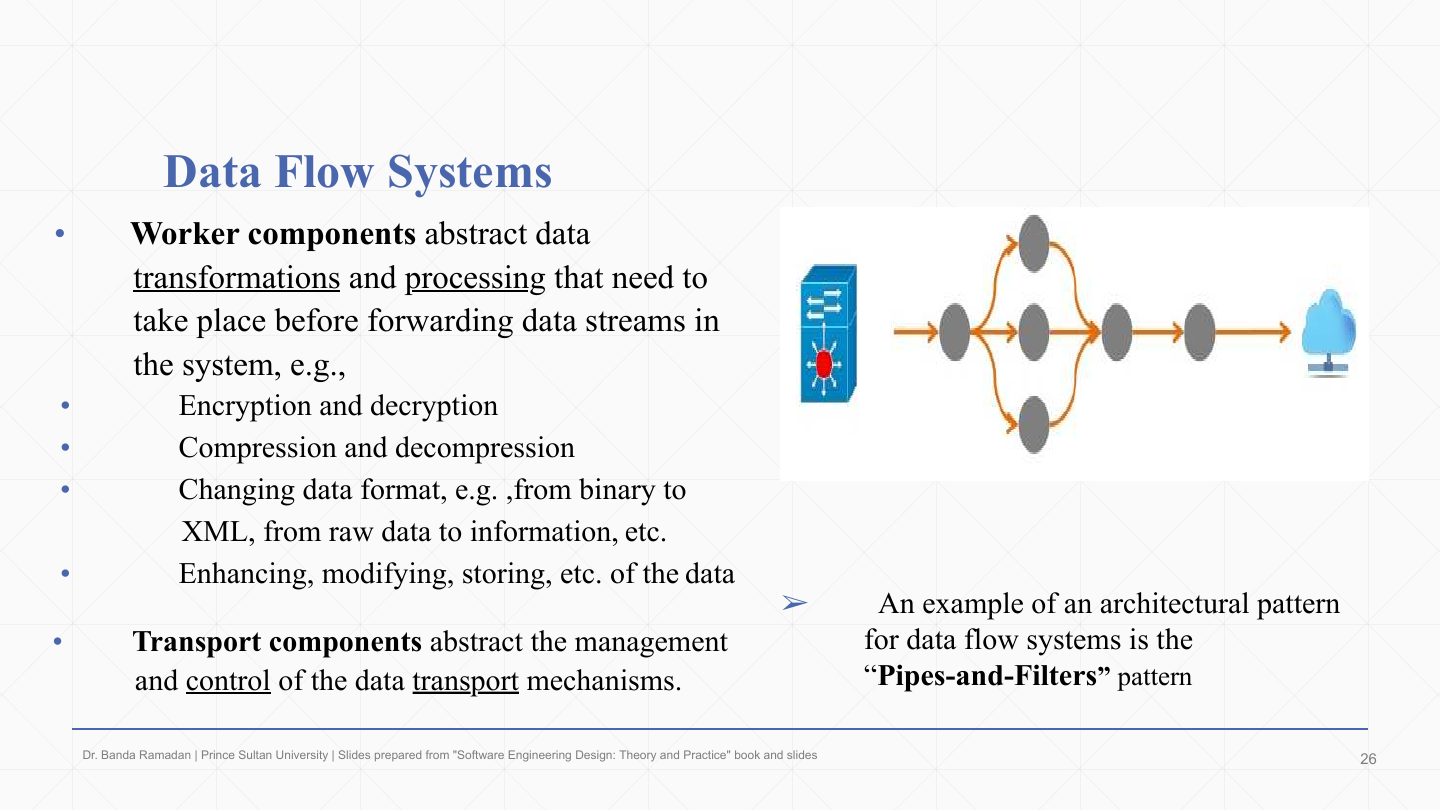 Slide 25: Data Flow Systems