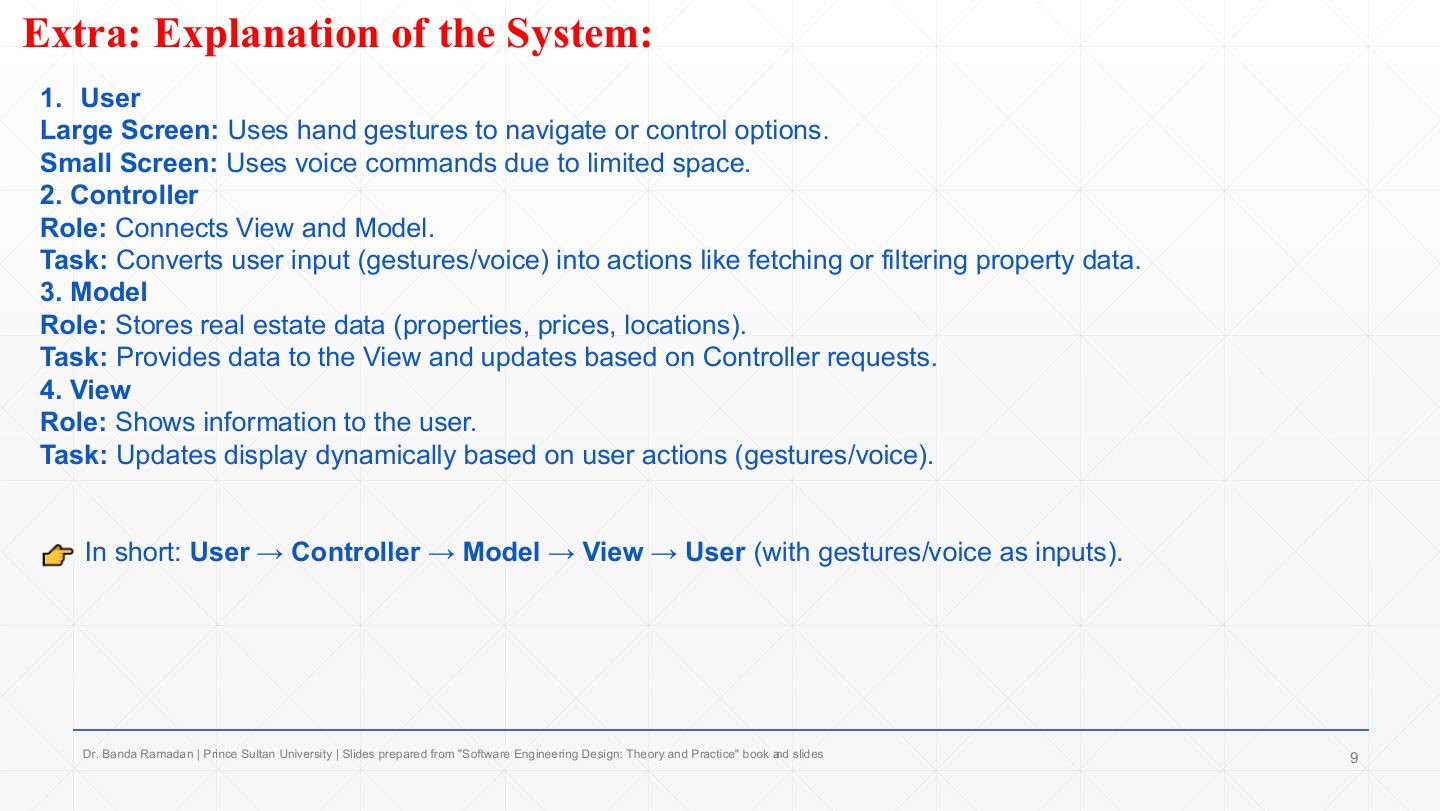Slide 9: Extra: Explanation of the System