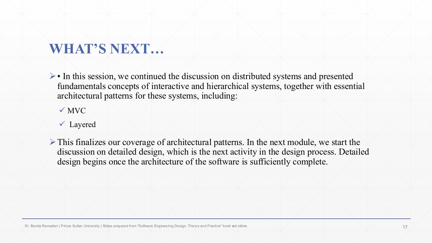 Slide 17: What’s next