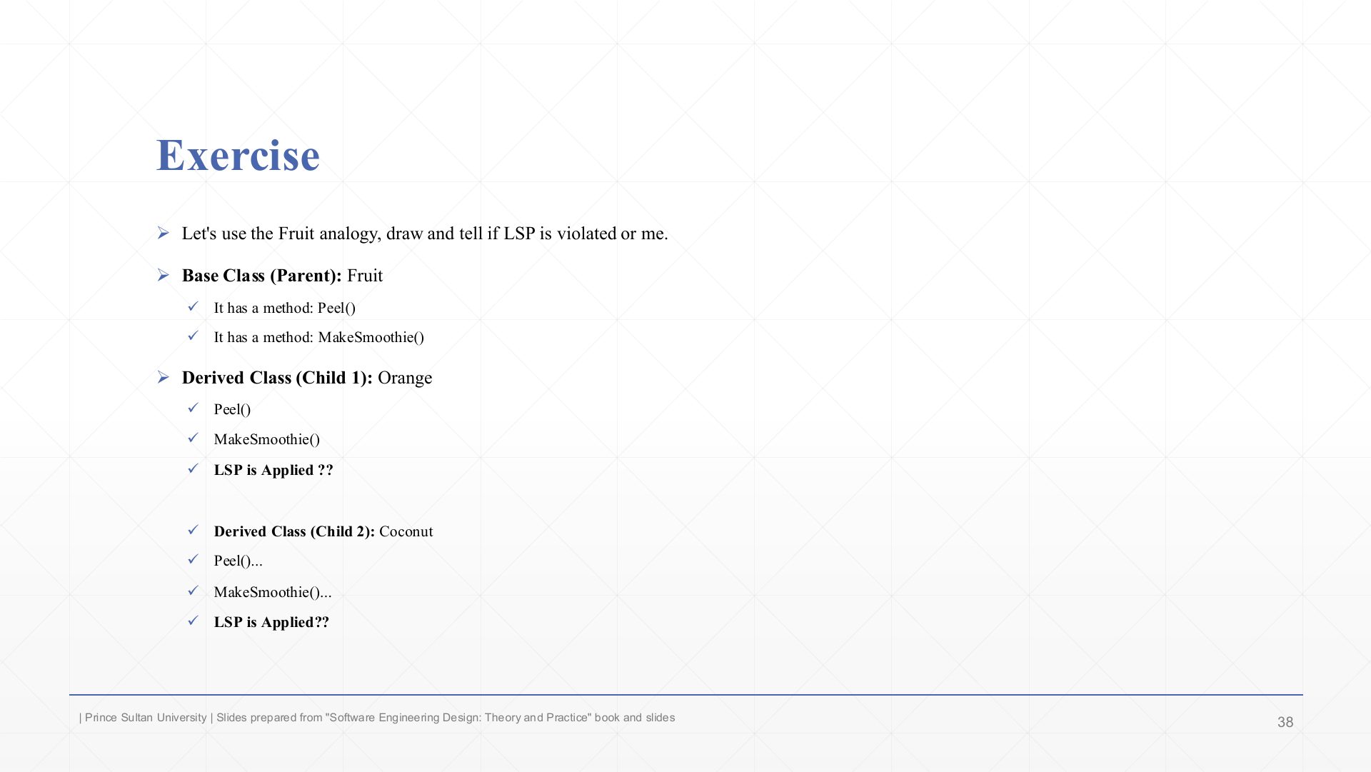 Slide 38: Exercise