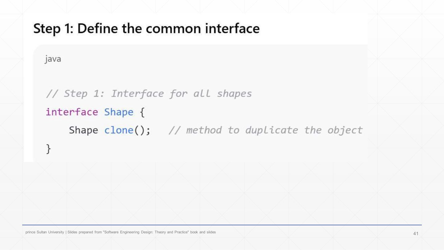 Slide 39: Prototype step 1: the common interface