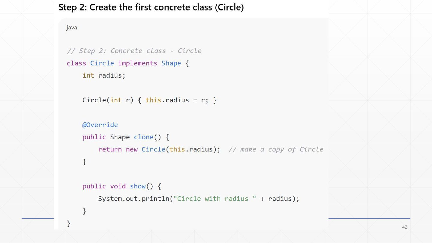 Slide 40: Prototype step 2: Circle