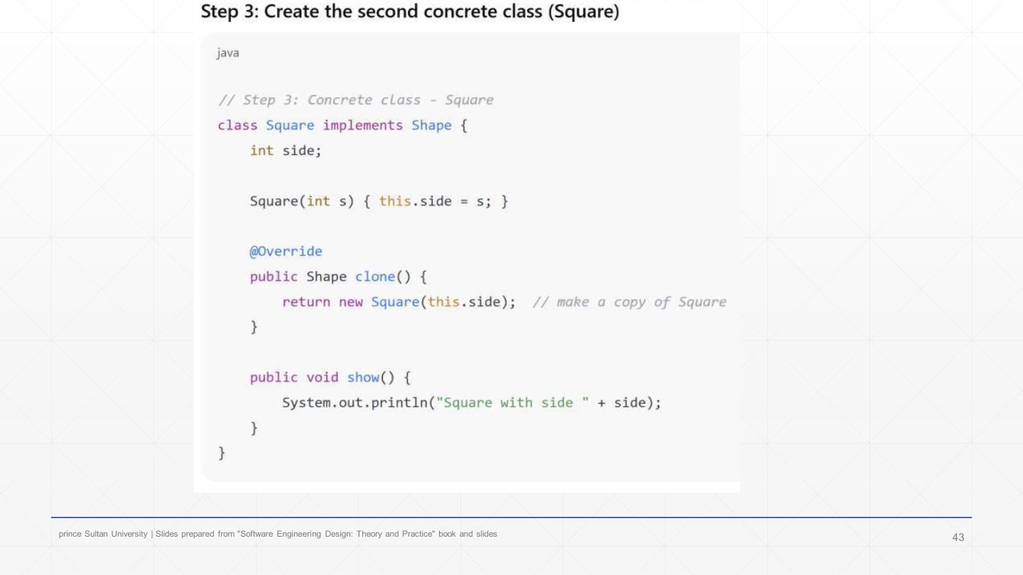 Slide 41: Prototype step 3: Square