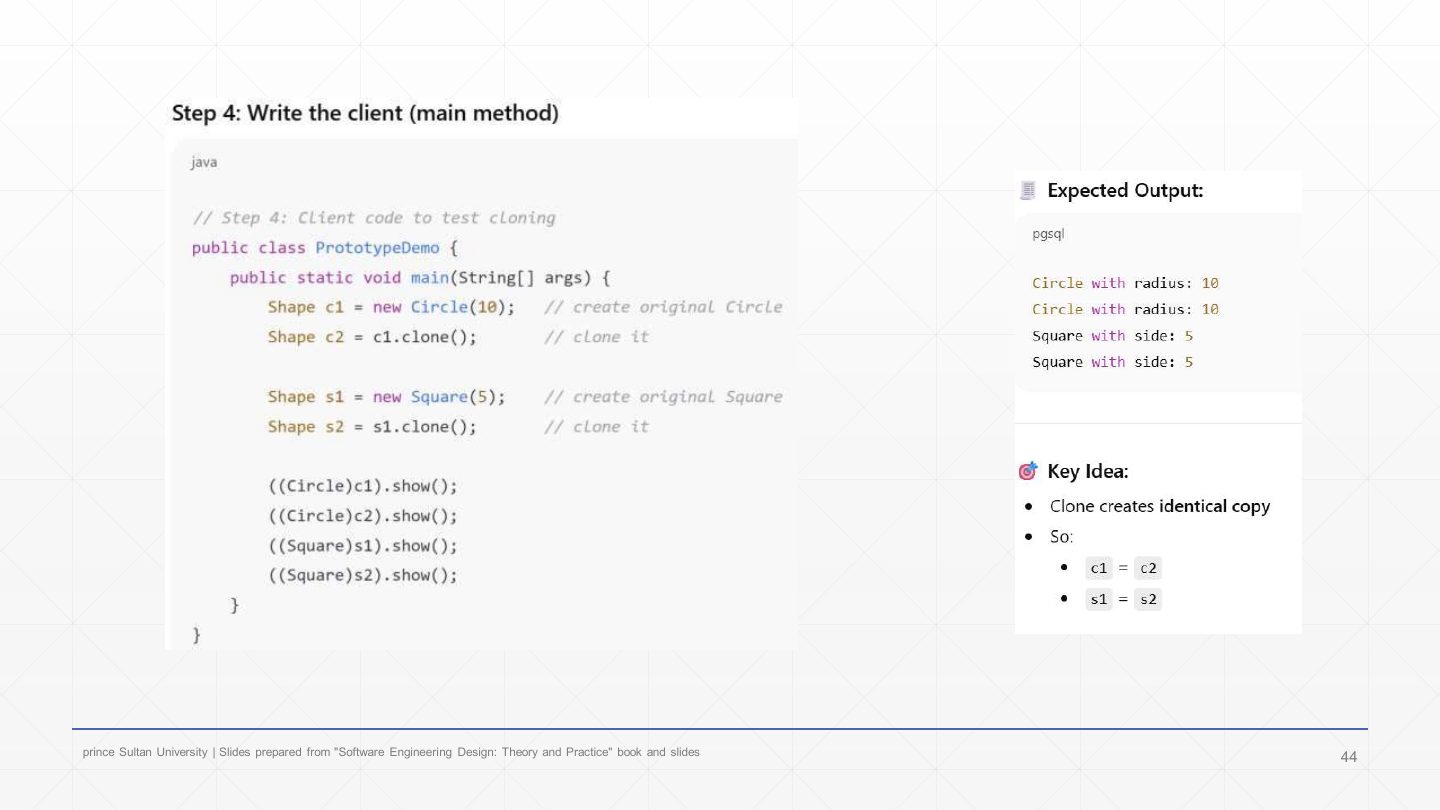 Slide 42: Prototype step 4: the client