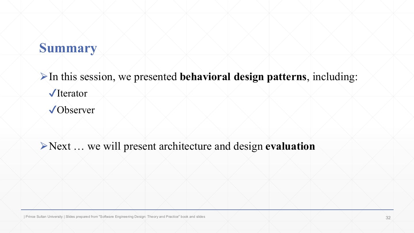 Slide 32: Summary