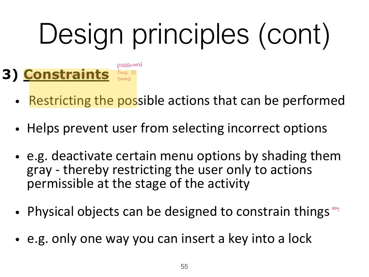 Slide 55: Design principles (cont)