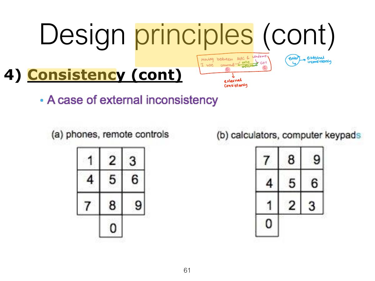 Slide 61: Design principles (cont)