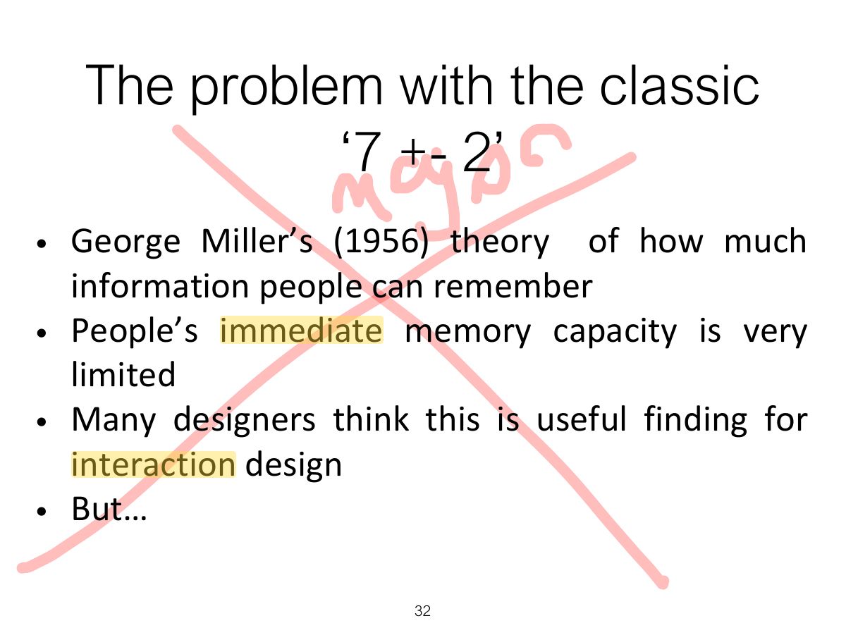 Slide 32: The problem with the classic