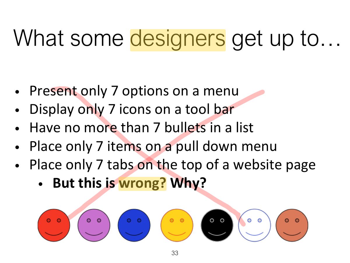 Slide 33: What some designers get up to...