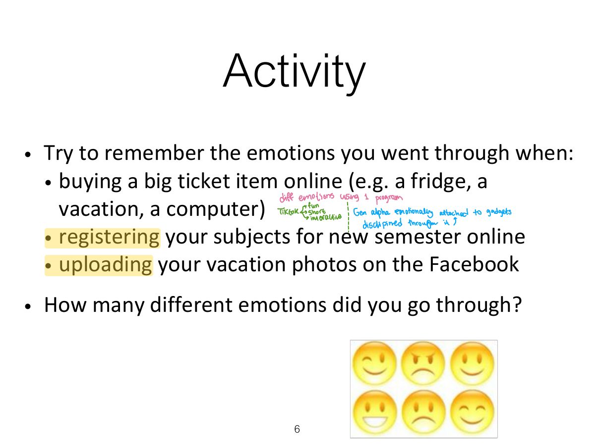 Slide 6: Activity