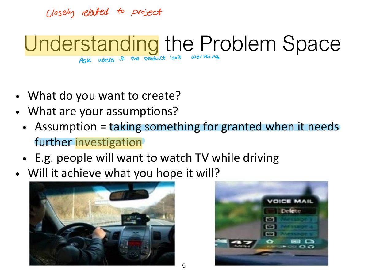 Slide 5: Understanding the Problem Space