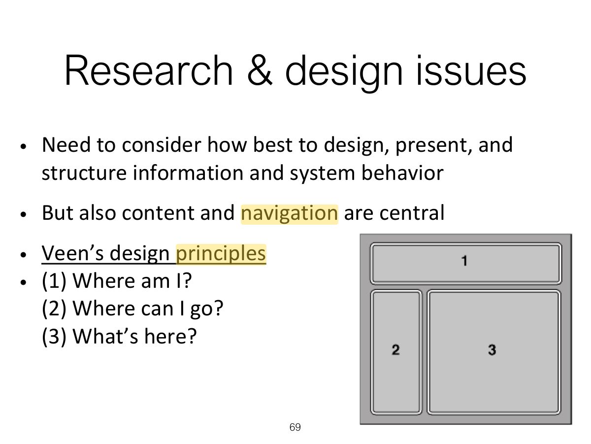 Slide 69: Research & design issues