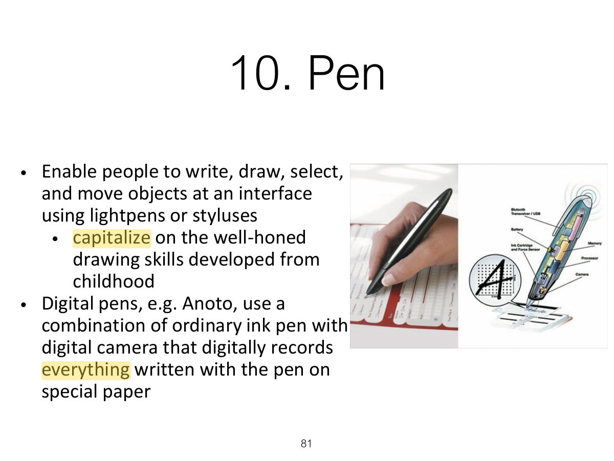 Slide 81: 10. Pen