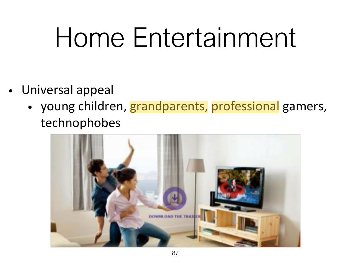 Slide 87: Home Entertainment