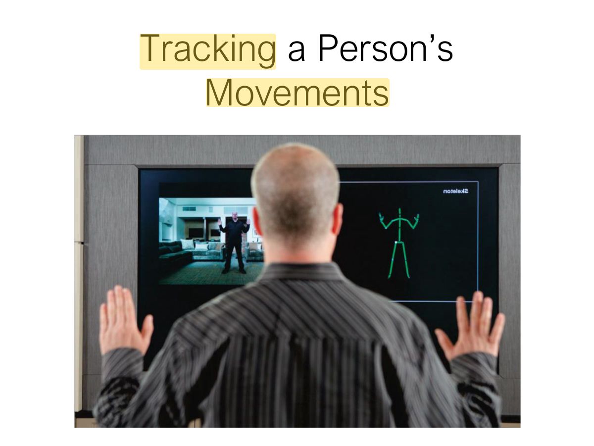 Slide 92: Tracking a Person’s Movements
