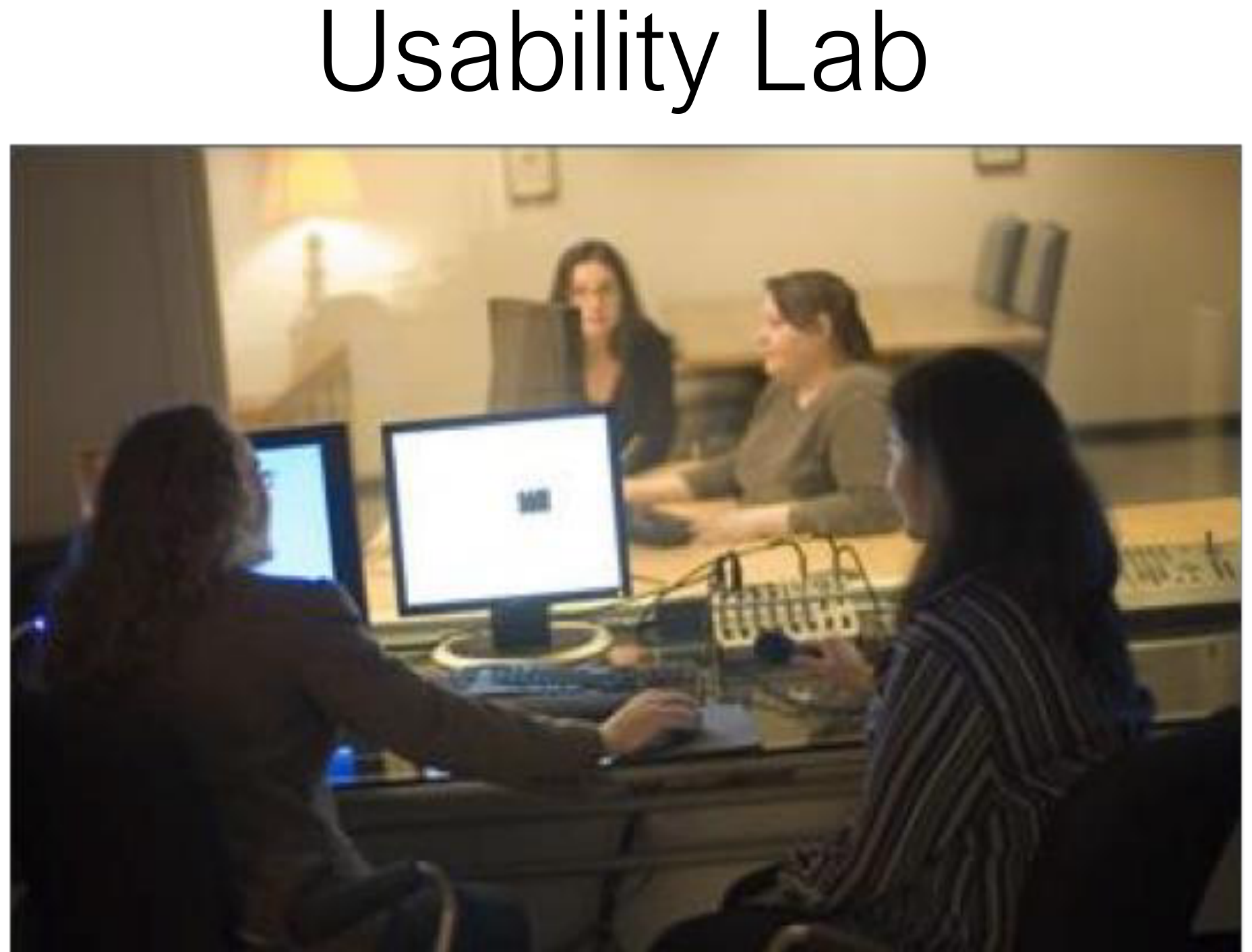 A usability lab.