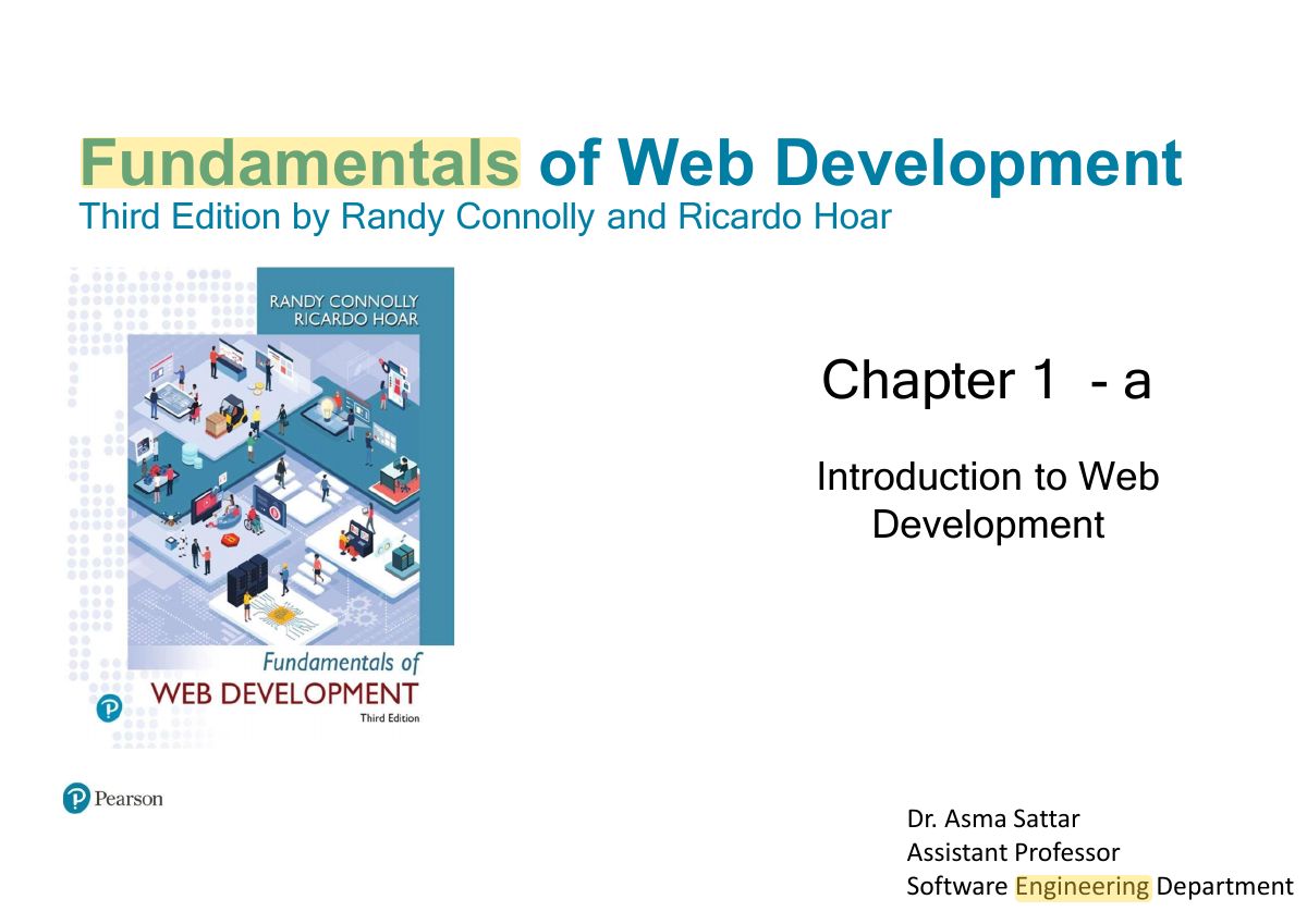 Slide 1: Fundamentals of Web Development